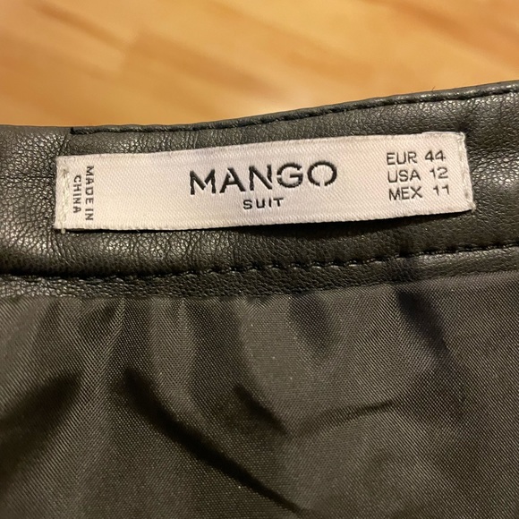 Mango Faux leather Skirt - Picture 3 of 4